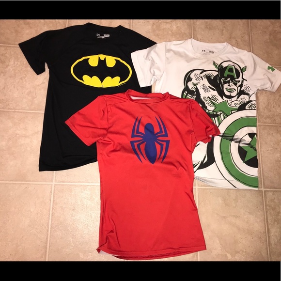 under armor superhero shirts